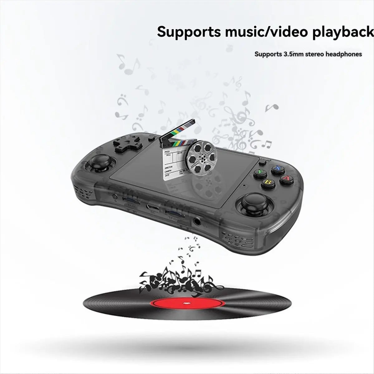 Retro Video Handheld Game Console 3.5-inch Dual Hall Effect Joystick