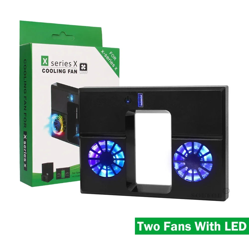 RGB Cooling Fan For Console Series X Console Game Host Cooling Fan