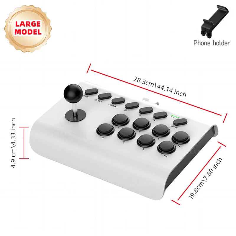 Arcade Joystick Wireless Gaming Controller For