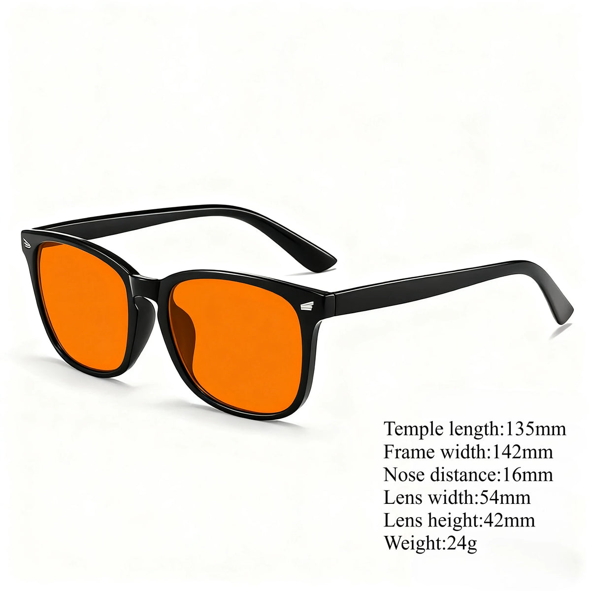 Blue Light Glasses Men Sleep Glasses For Blue Light Blocking Red Lens
