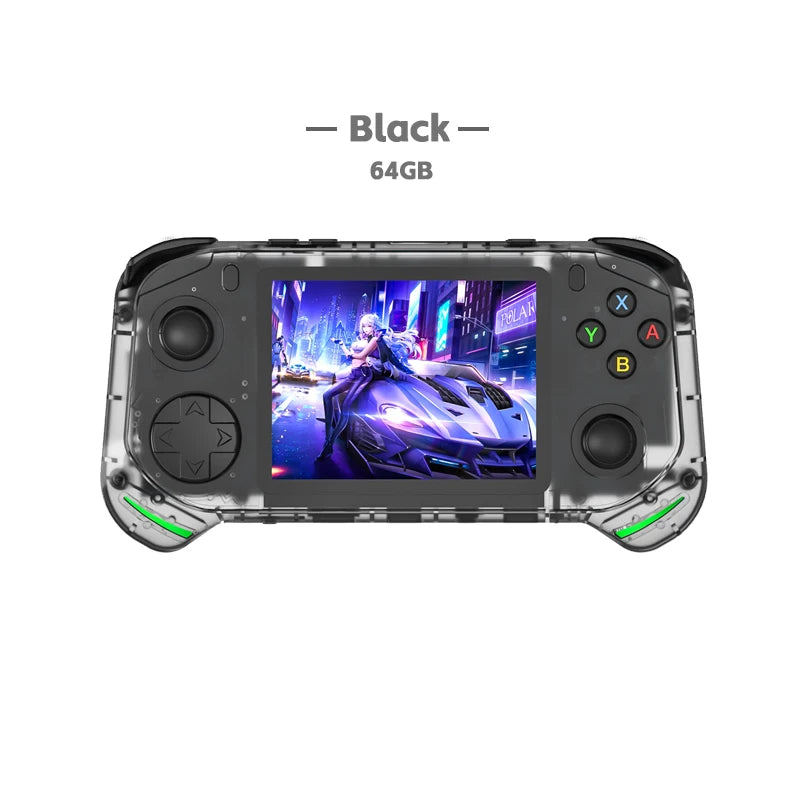 RX6H Retro Handheld Game Console Linux System 3.5 Inch IPS Screen