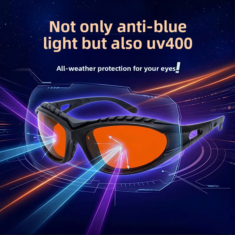 Red Lens，orange Lens 100% Blue Light Blocking Goggles Glasses Game