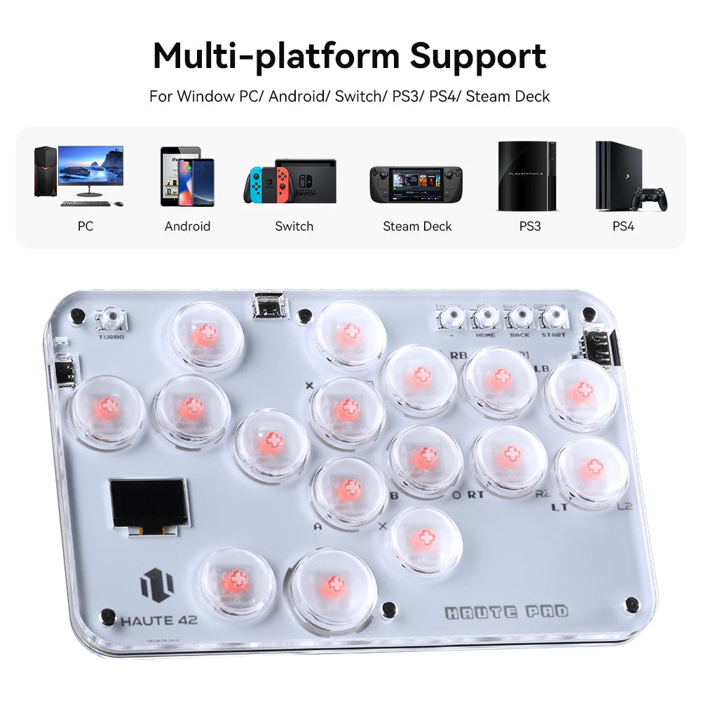 Arcade Hitbox Controller Fight Stick PC Joystick Hitbox Controller