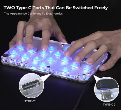 Arcade Hitbox Controller Fight Stick PC Joystick Hitbox Controller