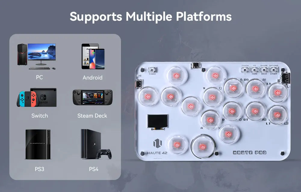 Arcade Hitbox Controller Fight Stick PC Joystick Hitbox Controller