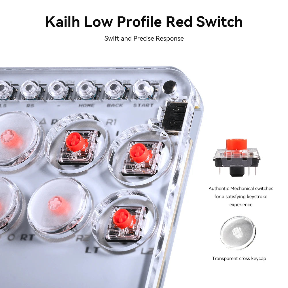 Arcade Hitbox Controller Fight Stick PC Joystick Hitbox Controller