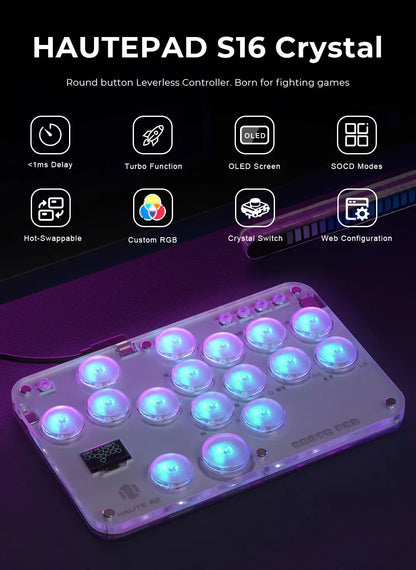 Arcade Hitbox Controller Fight Stick PC Joystick Hitbox Controller