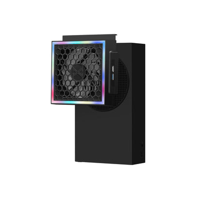 RGB Cooling Fan For Console Series S Console 3 Gears 5V 2.4A With 2