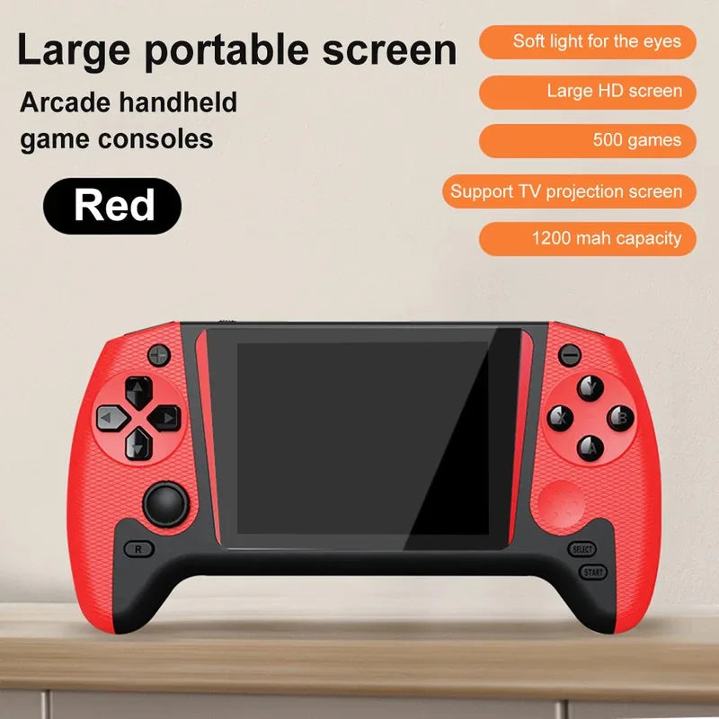 Retro Handheld Game Console 3.5inch LCD Screen Built-in 500 Games