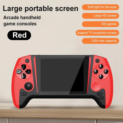 Retro Handheld Game Console 3.5inch LCD Screen Built-in 500 Games