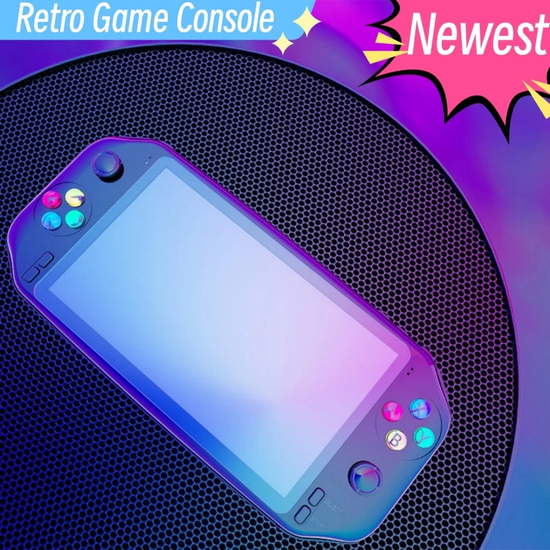 Portable Retro Game Console 7 Inch HD Screen Arcade Video Gaming