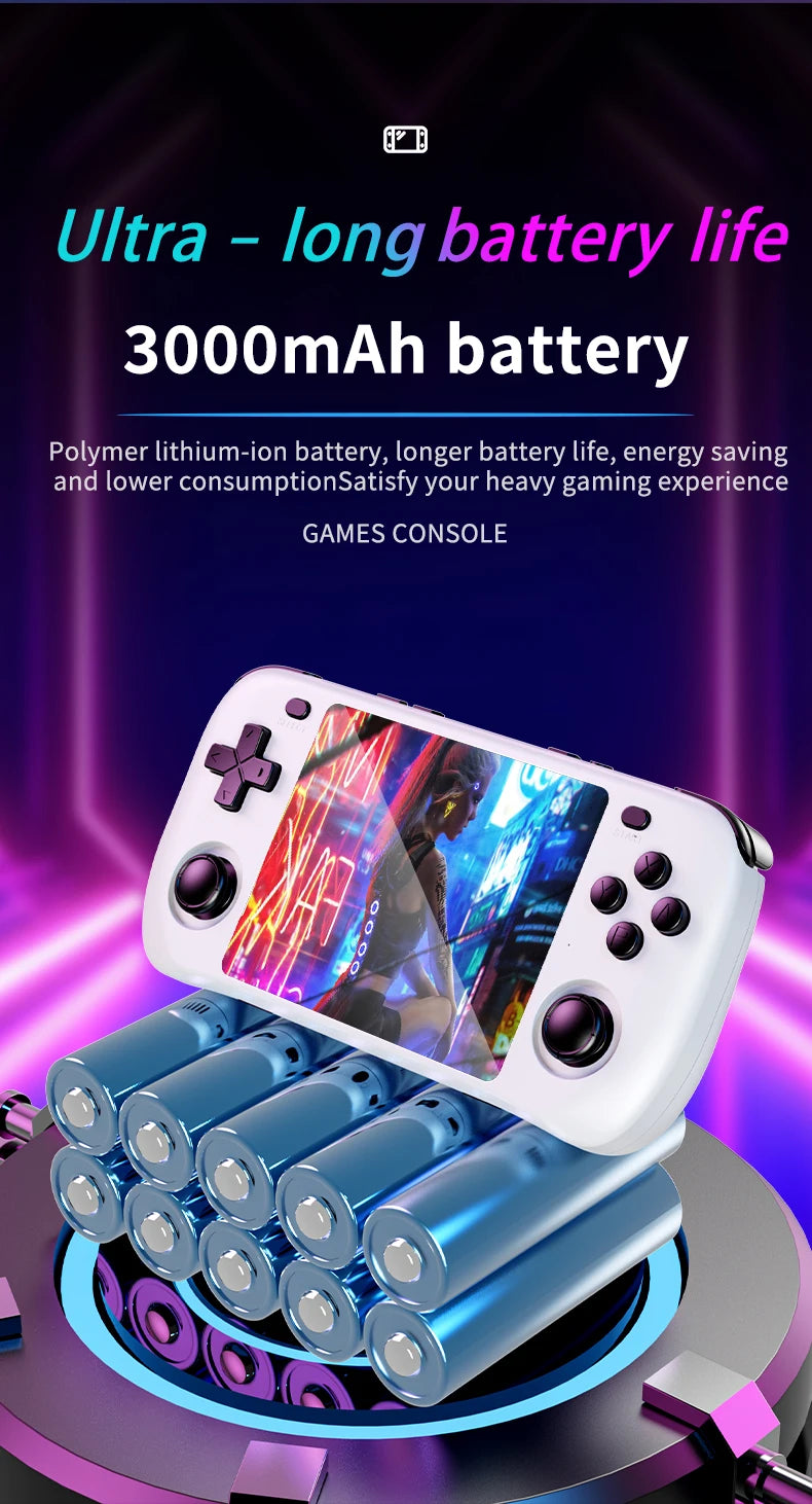 Retro Gaming Console Handheld Portable Player IPS HD Display 64GB