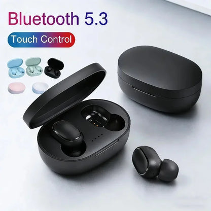 Wireless Bluetooth 5.3 Earphones TWS Hifi Sound Earbuds Gaming Sports
