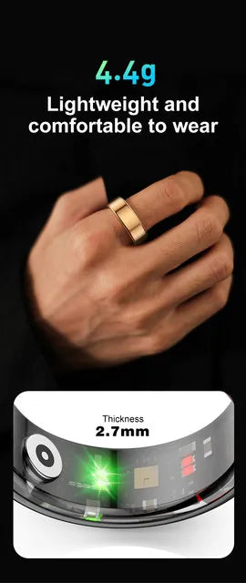 Multifunctional Smart Ring Used For Taking Photos Flashing Short
