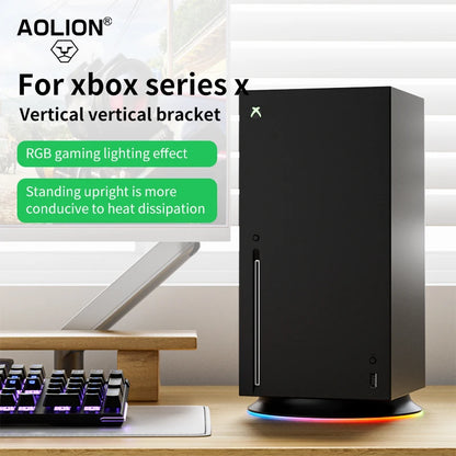 Vertical Cooling Stand Holder For Console Series X Console RGB Base