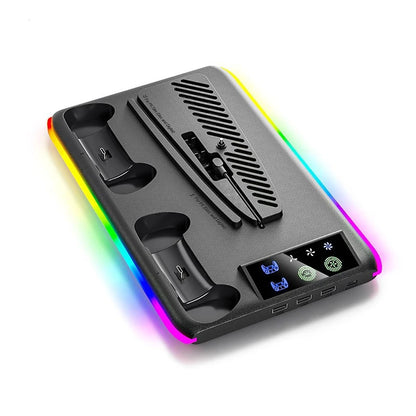 For Console Slim/console Stand Cooling Holder & Controller Charging