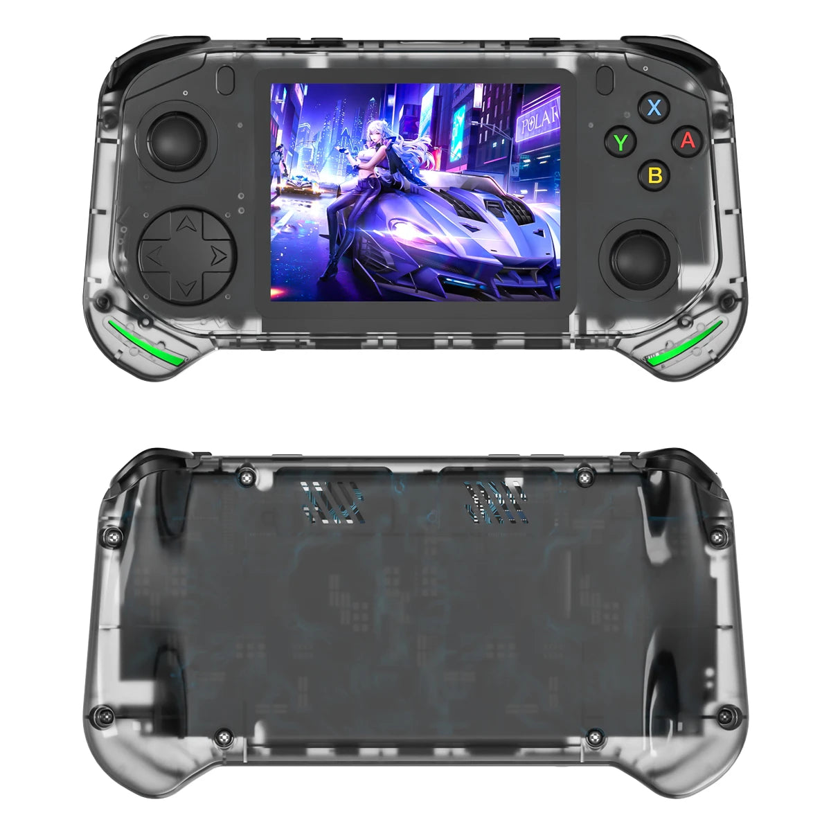 RX6H Retro Handheld Game Console Linux System 3.5 Inch IPS Screen