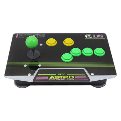 Neogeo 6 Buttons 15pin Arcade Joystick Controller Artwork Panel Fight