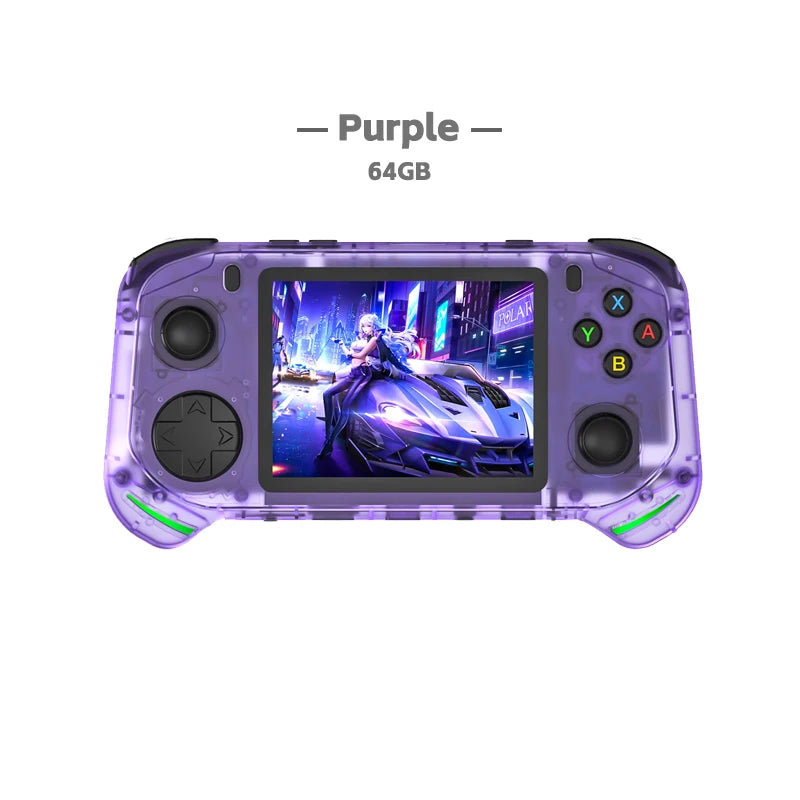 RX6H Retro Handheld Game Console Linux System 3.5 Inch IPS Screen
