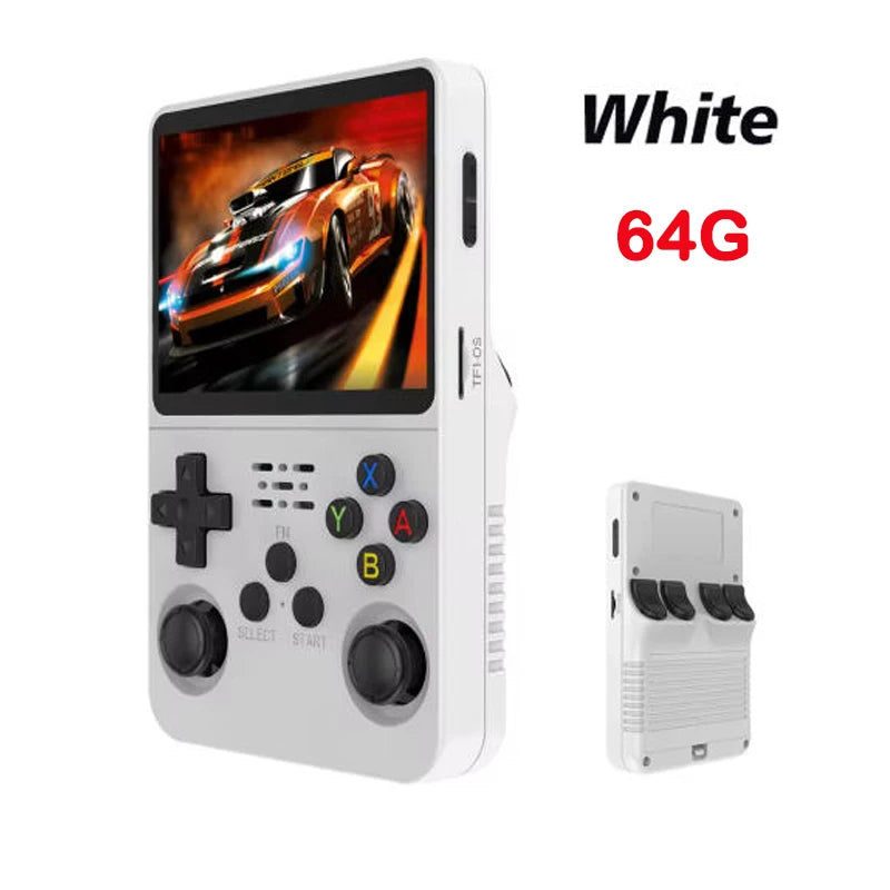 Retro Handheld Game Console 3.5" Ipsscreen 64g 15000+ Games Pocket