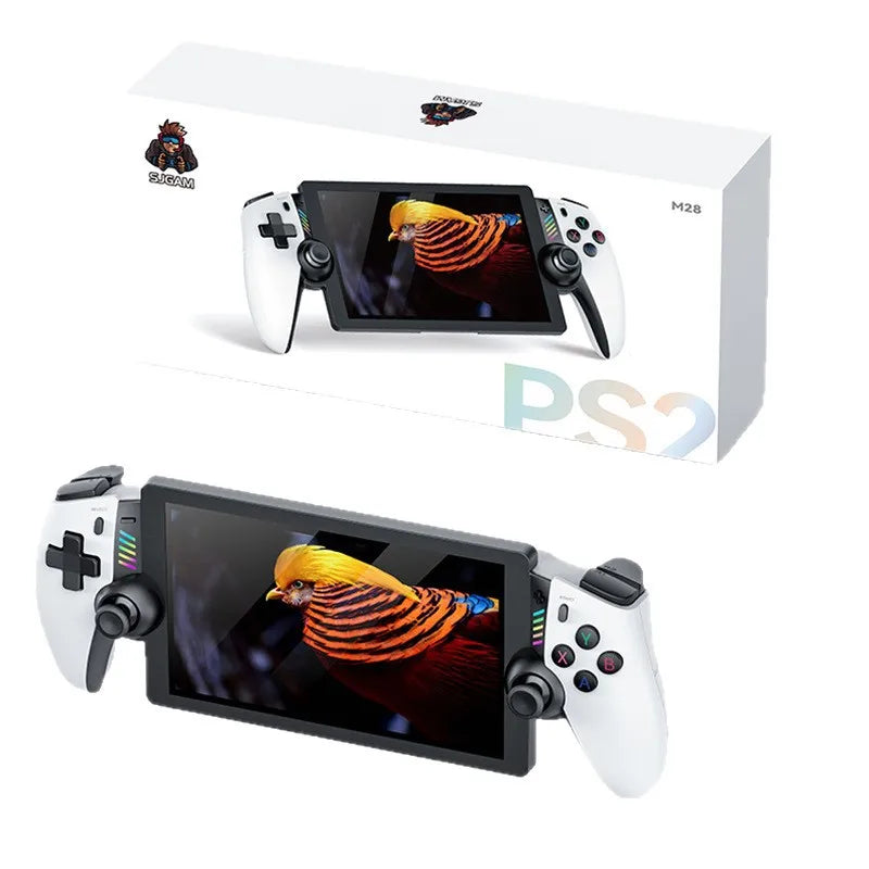 Retro Handheld Game Portable Console 7.1 Inch LCD HD Screen 30+
