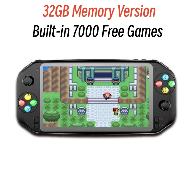 Portable Retro Game Console 7 Inch HD Screen Arcade Video Gaming