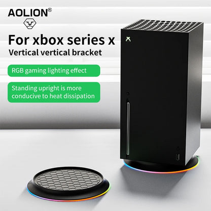 Vertical Cooling Stand Holder For Console Series X Console RGB Base