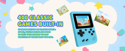 Retro Portable Mini Handheld Video Game Console 8 Bit 3.0 Inch Color