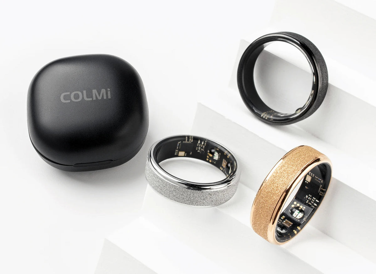 COLMI R10 Smart Ring With Charging Case For Men Women Health And