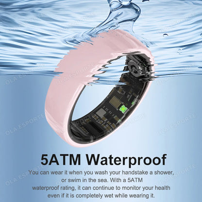 Smart Couple Ring Bluetooth Connection Multiple Sports Modes