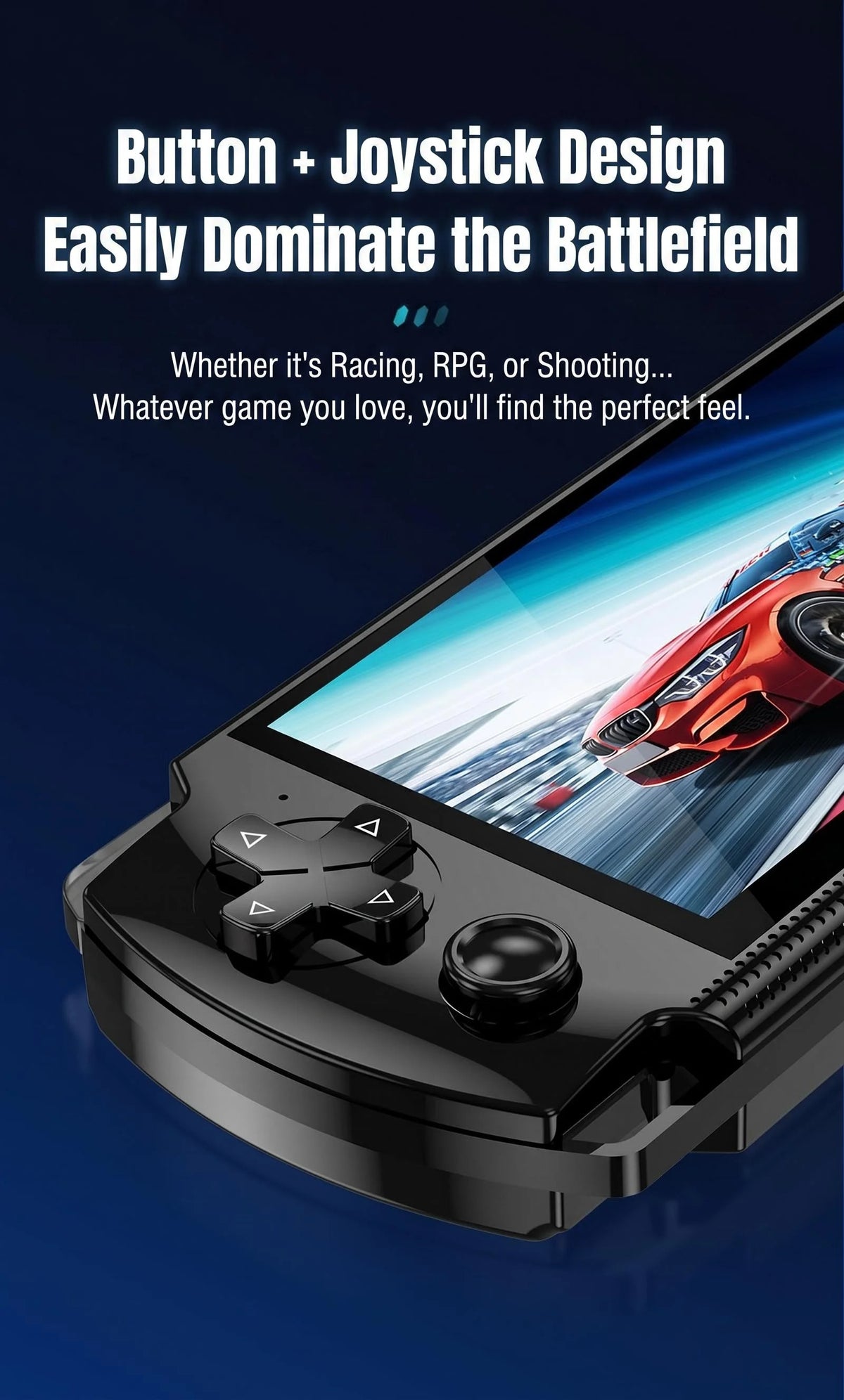 Retro Handheld Game Console 4.5 Inch IPS Screen Linux System Portable