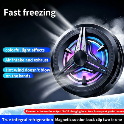 USB Phone Cooler Clip RGB Gaming Phone Radiator Portable Smartphone