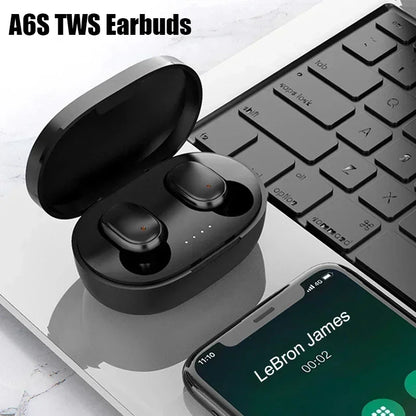 Wireless Bluetooth 5.3 Earphones TWS Hifi Sound Earbuds Gaming Sports