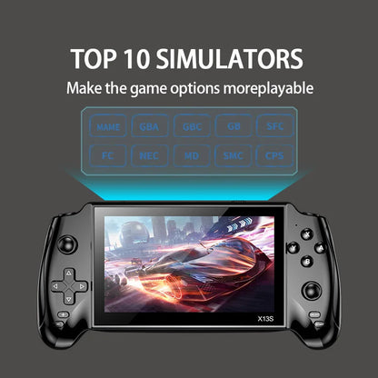 Retro Handheld Game Console 5.5-inch Large Display Portable Player