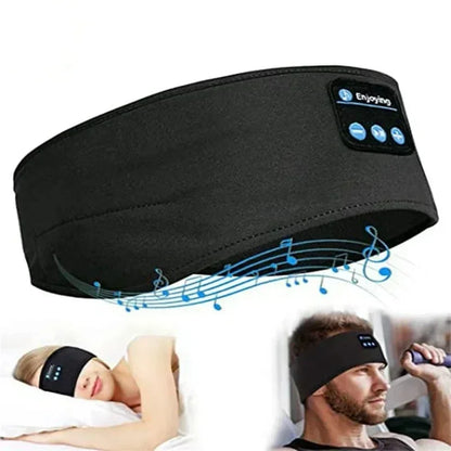 Wireless Bluetooth Headband Earphones Sports Headphones Elastic