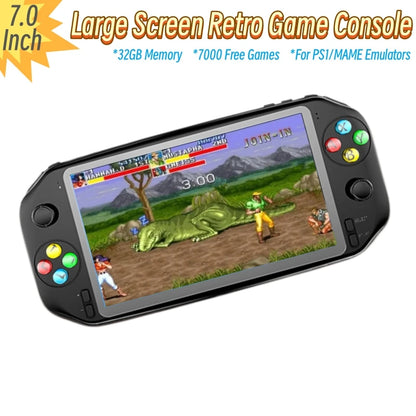 Portable Retro Game Console 7 Inch HD Screen Arcade Video Gaming