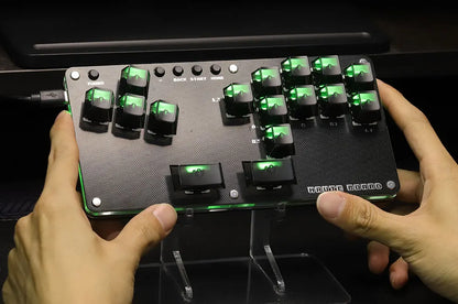 Cosmox Mini Stickless Arcade Controller Fightstick Hitbox For PC