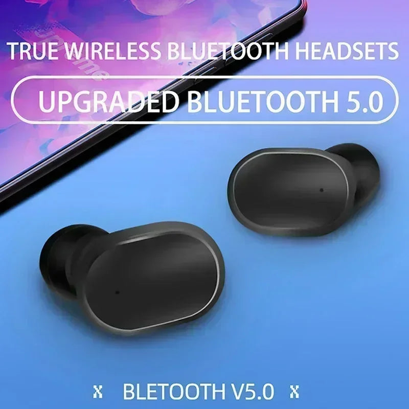 Wireless Bluetooth 5.3 Earphones TWS Hifi Sound Earbuds Gaming Sports