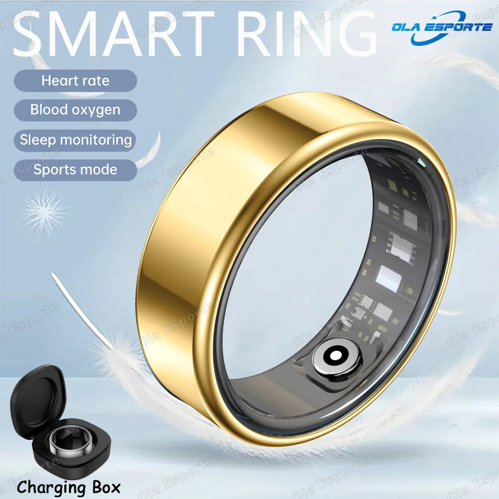 All Size（6-14） Smart Ring Men Women Heart Rate Blood Oxygen And Sleep