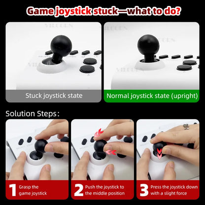 Arcade Joystick Wireless Gaming Controller For