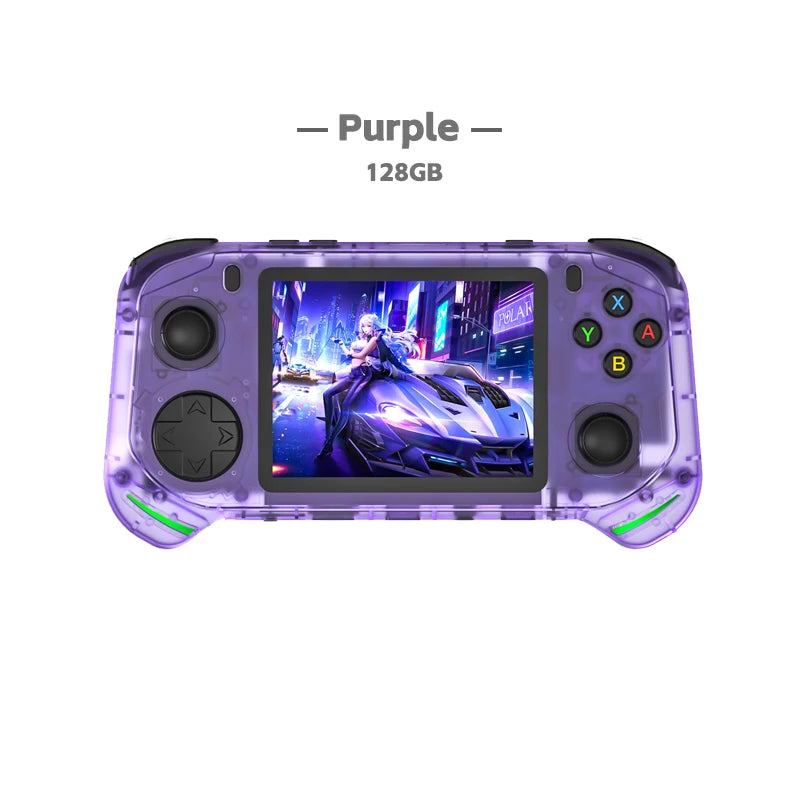RX6H Retro Handheld Game Console Linux System 3.5 Inch IPS Screen