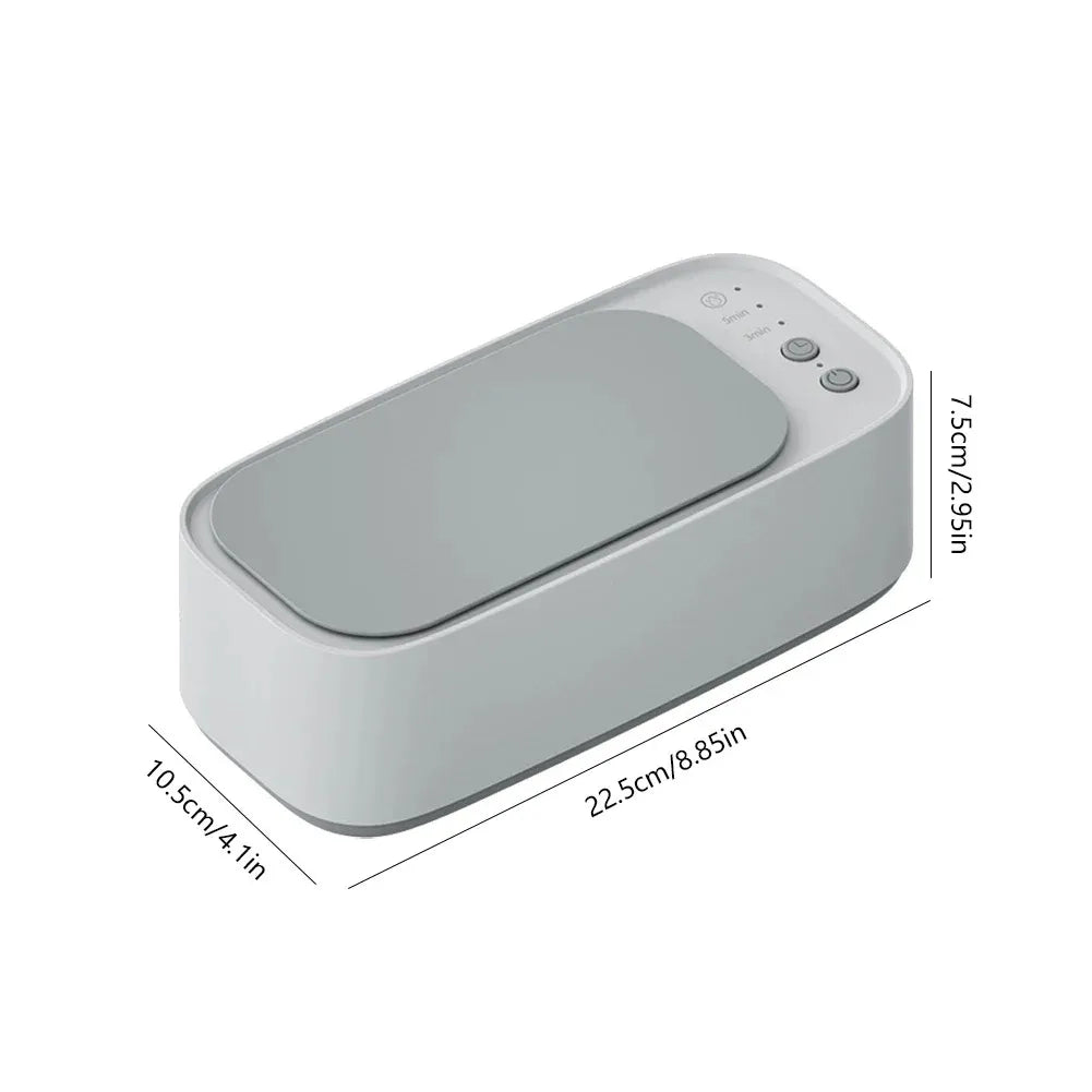 Portable Ultrasonic Cleaner Compact Ultrasonic Glasses Cleaning