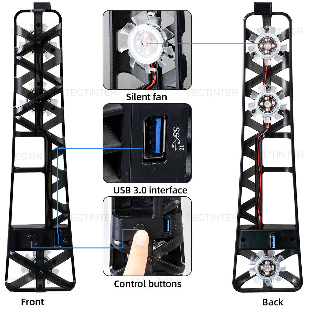 Cooling Fan For Console Slim Disc Edition/digital Edition Game