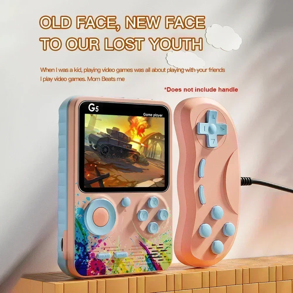 Retro G5 Portable Handheld Game Console 3 0inch Screen 500 Classic