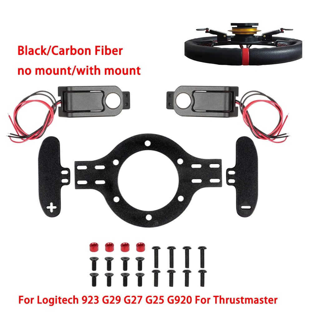 Racing Simulation Steering Wheel Magnetic Shift Paddles For Gaming 9