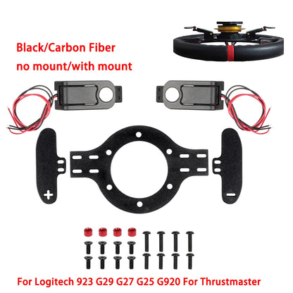 Racing Simulation Steering Wheel Magnetic Shift Paddles For Gaming 9