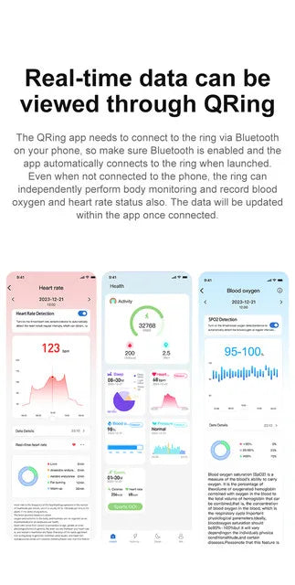 Multifunctional Smart Ring Used For Taking Photos Flashing Short
