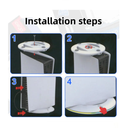 Vertical Cooling Stand With RGB Light For Console Slim / Console Pro