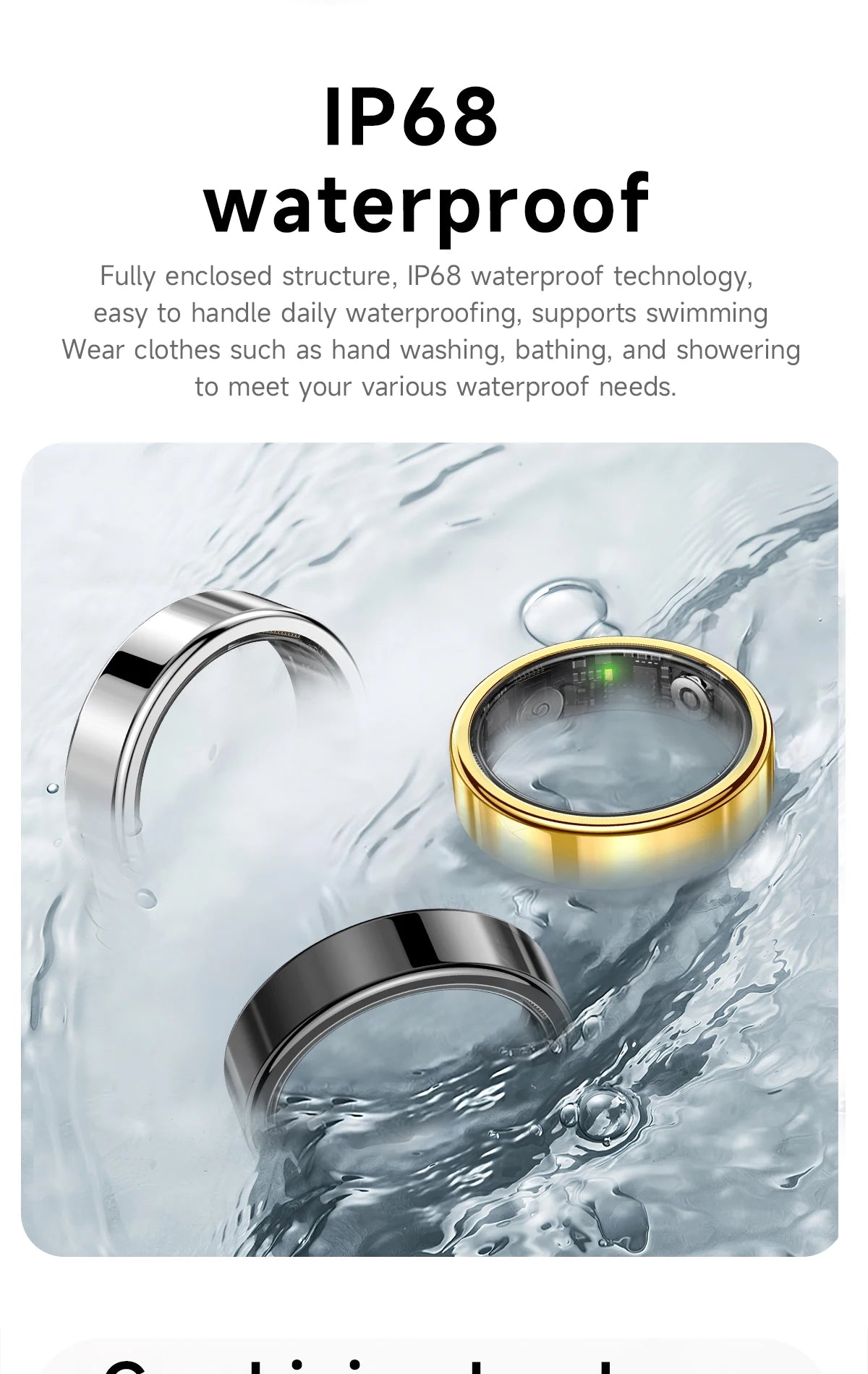 Smart Ring For Heart Rate & Sleep
