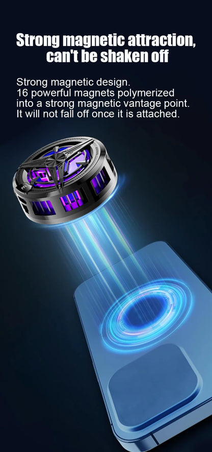 USB Phone Cooler Clip RGB Gaming Phone Radiator Portable Smartphone